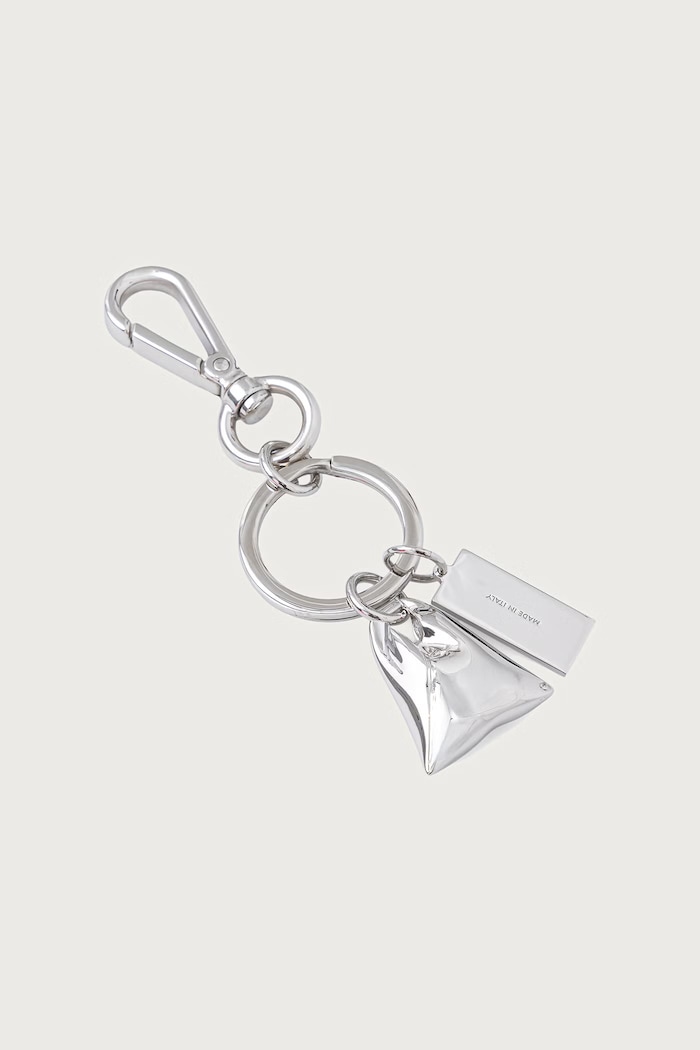 MM6 Maison Margiela metal keyring