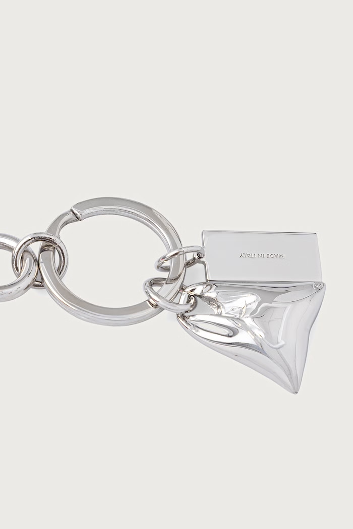 MM6 Maison Margiela metal keyring — photo 2