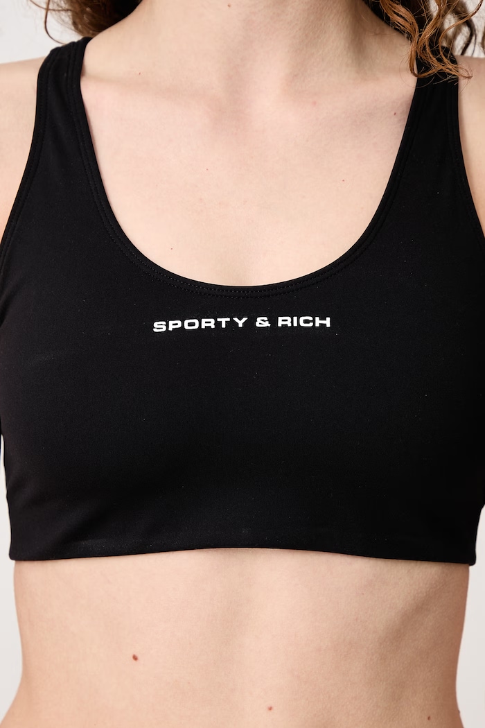 Sporty & Rich Bold Logo sports bra — photo 5