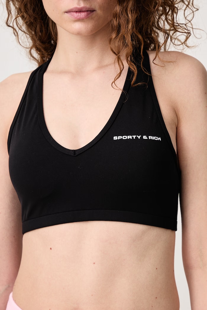 Sporty & Rich Bold Logo sports bra — photo 5