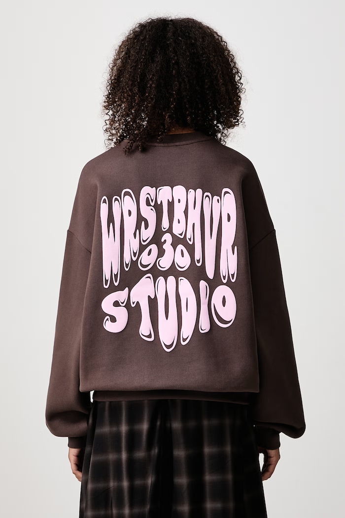 WRSTBHVR FLYNN V2 sweatshirt with cotton Women's