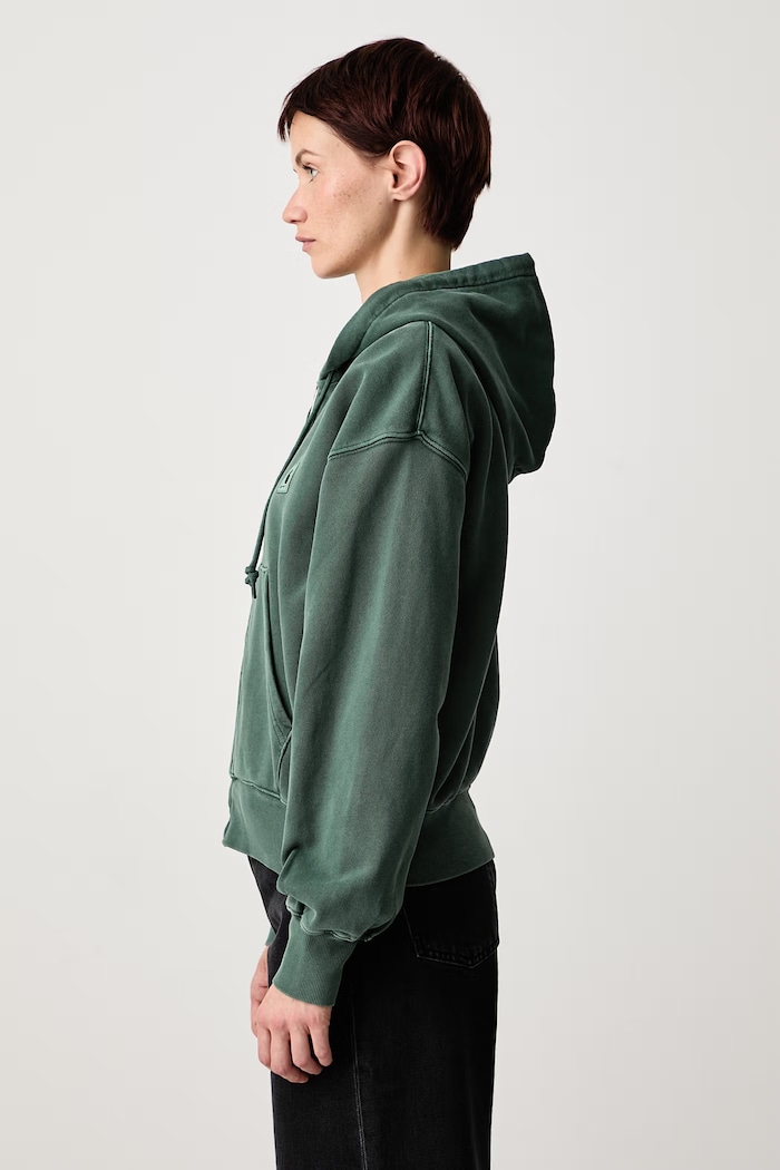 Carhartt WIP Hooded Nelson Jacket zip-up sweatshirt cotton Women's — photo 4