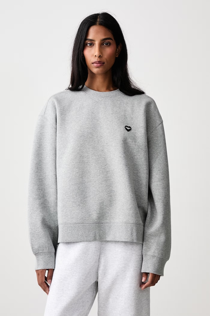 Carhartt WIP Small Heart Patch Sweat sweatshirt with cotton Women's