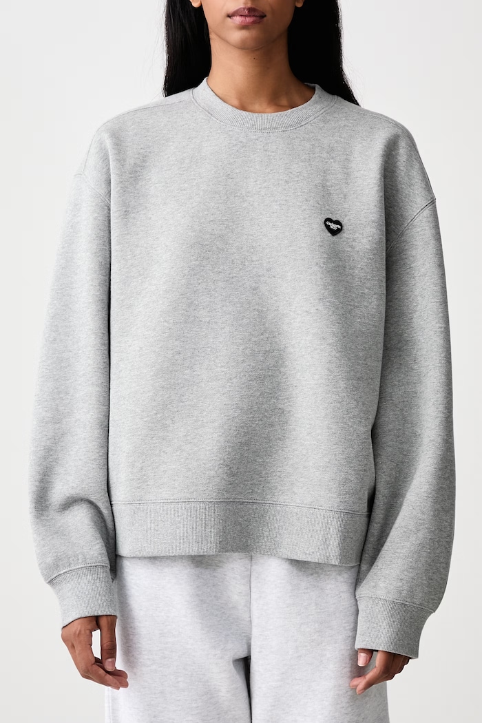 Carhartt WIP Small Heart Patch Sweat sweatshirt with cotton Women's — photo 5