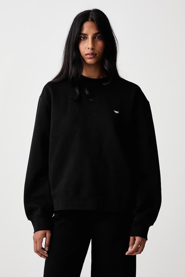 Carhartt WIP Small Heart Patch Sweat sweatshirt with cotton Women's