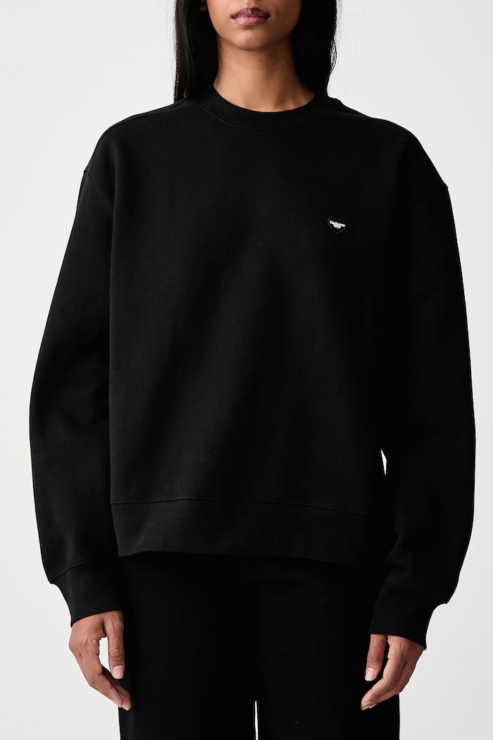 Carhartt WIP Small Heart Patch Sweat sweatshirt with cotton Women's — photo 5