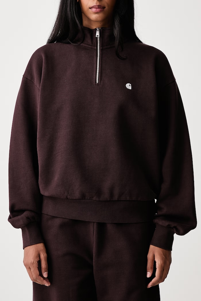 Carhartt WIP Casey High Neck Sweat sweatshirt cotton Women's — photo 5
