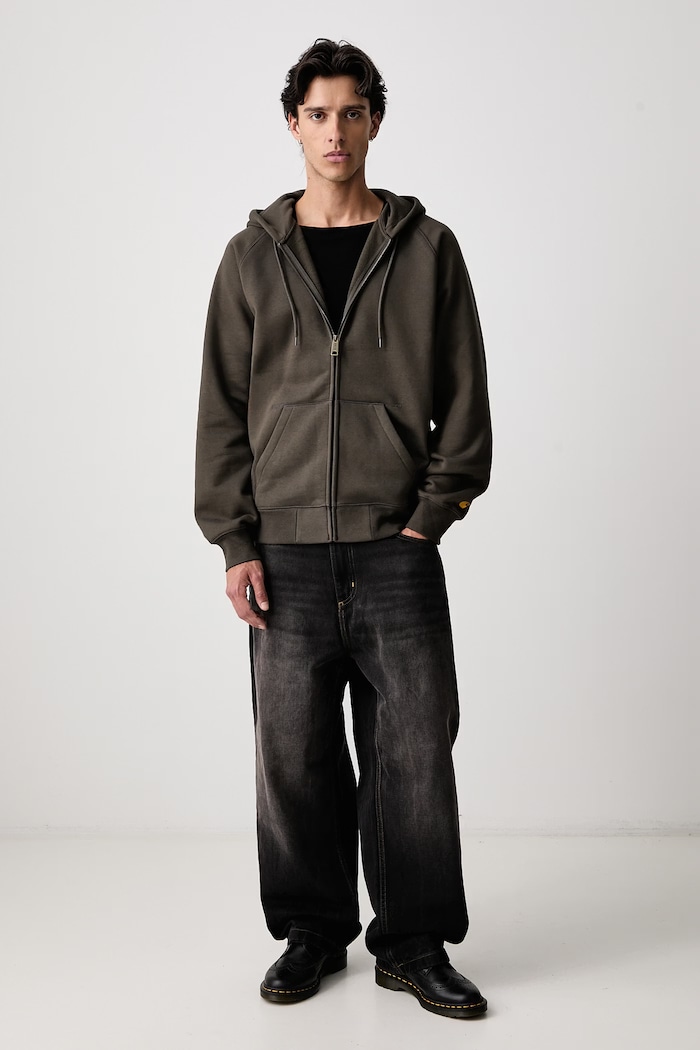 Carhartt WIP Chase zip-up hoodie with cotton Men's — photo 2