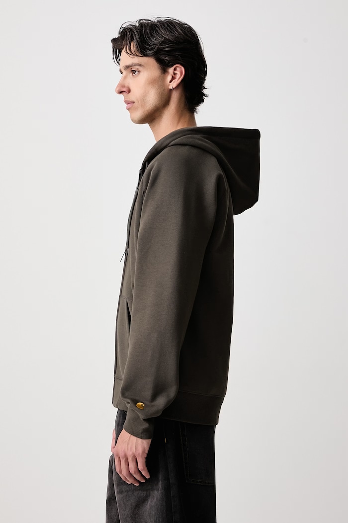 Carhartt WIP Chase zip-up hoodie with cotton Men's — photo 4