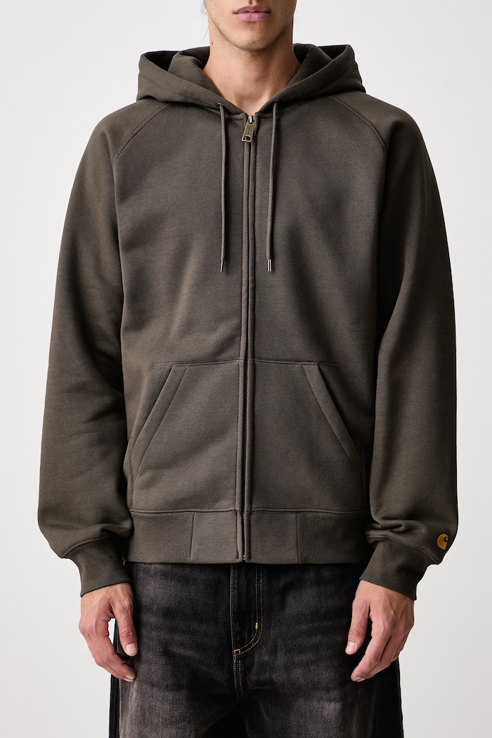Carhartt WIP Chase zip-up hoodie with cotton Men's — photo 5