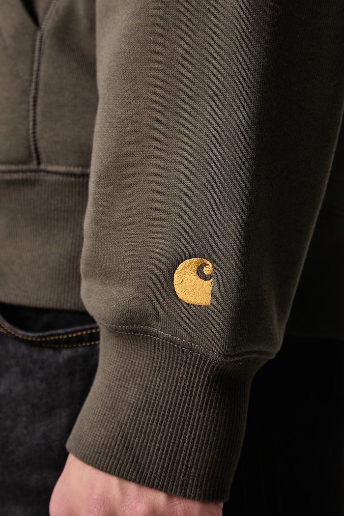 Carhartt WIP Chase zip-up hoodie with cotton Men's — photo 6