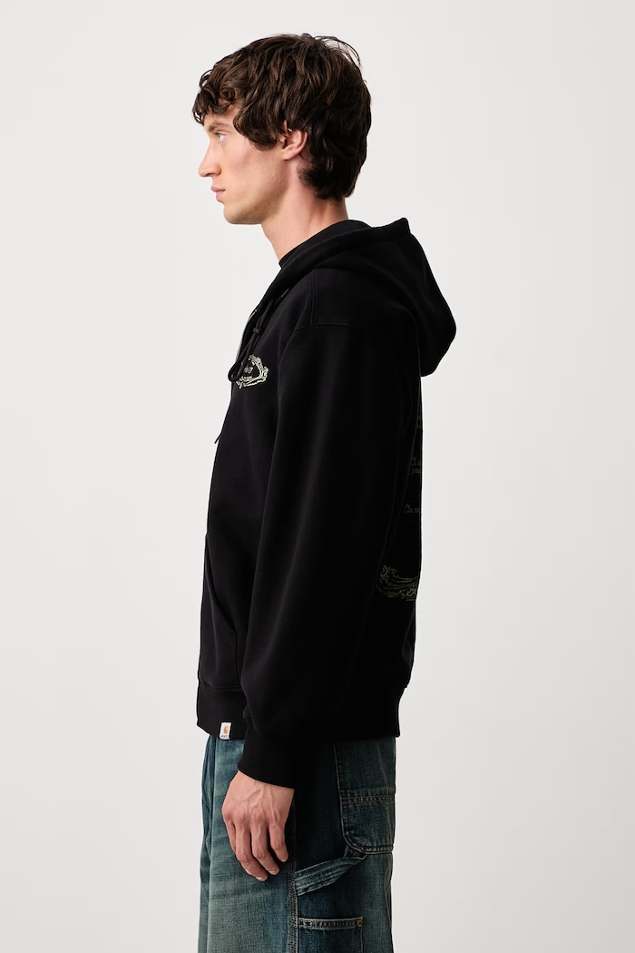 Carhartt WIP Hooded Chez WIP Jacket zip-up hoodie with cotton Men's — photo 4