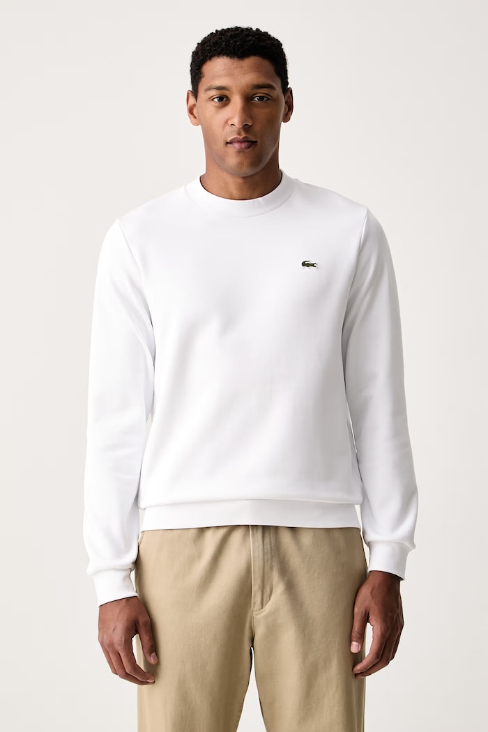 Lacoste sweatshirt cotton Men's