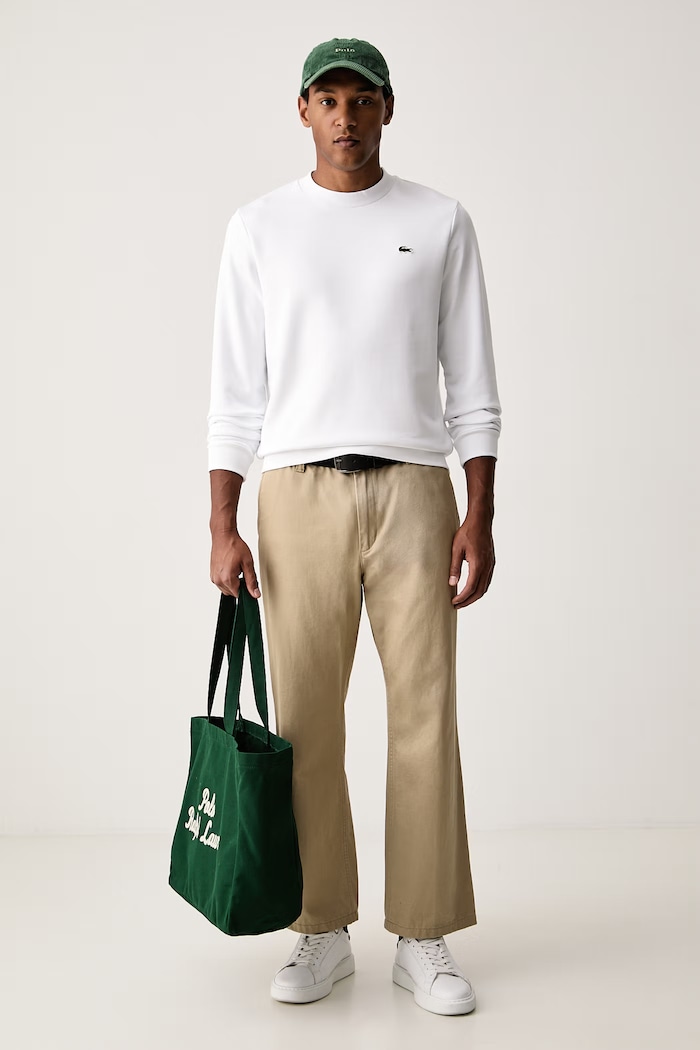 Lacoste sweatshirt cotton Men's — photo 2