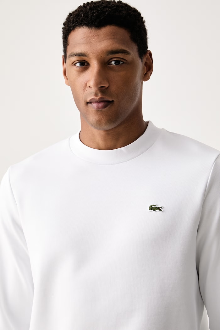 Lacoste sweatshirt cotton Men's — photo 4