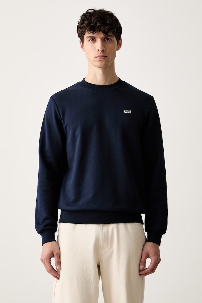 Lacoste sweatshirt cotton Men's