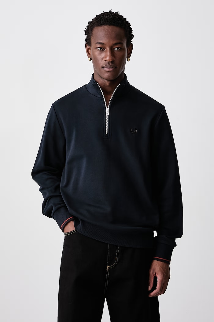 Fred Perry sweatshirt cotton Men's