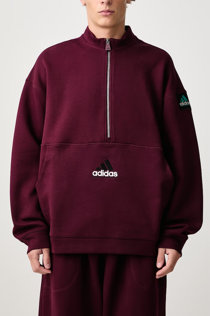 adidas Originals Equipment Spacer sweatshirt with cotton Men's — photo 5