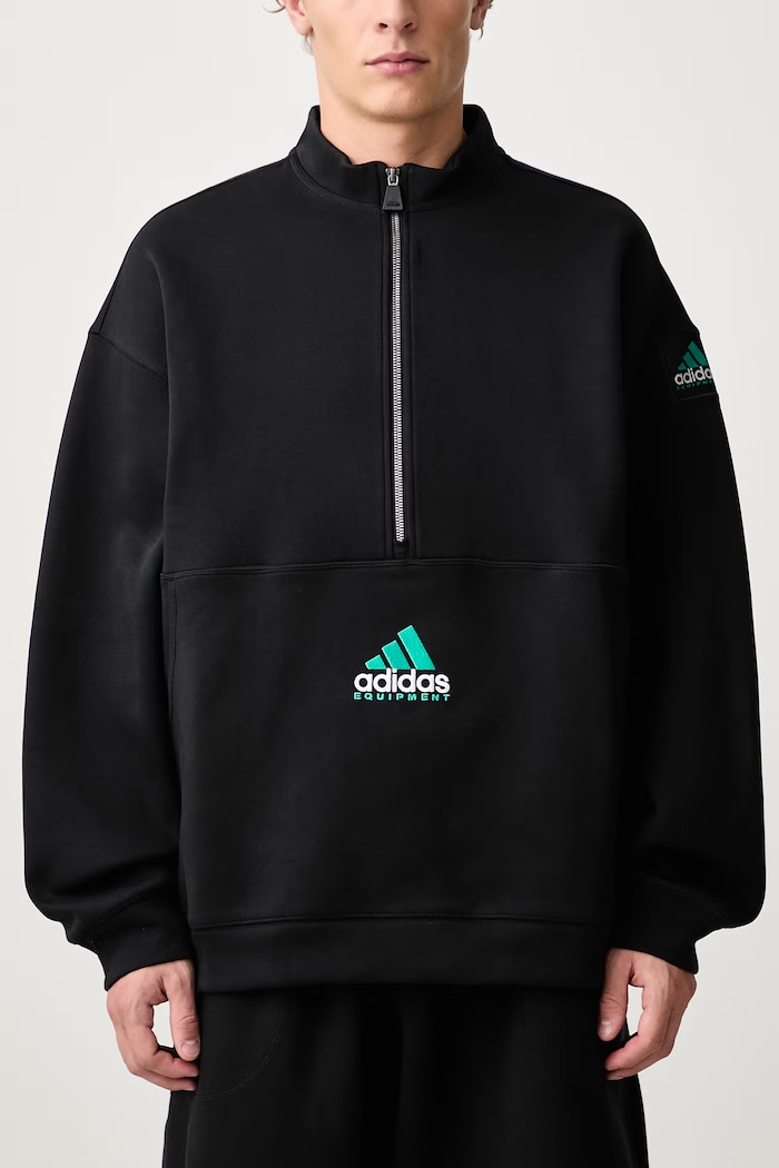 adidas Originals Equipment Spacer sweatshirt with cotton Men's — photo 5