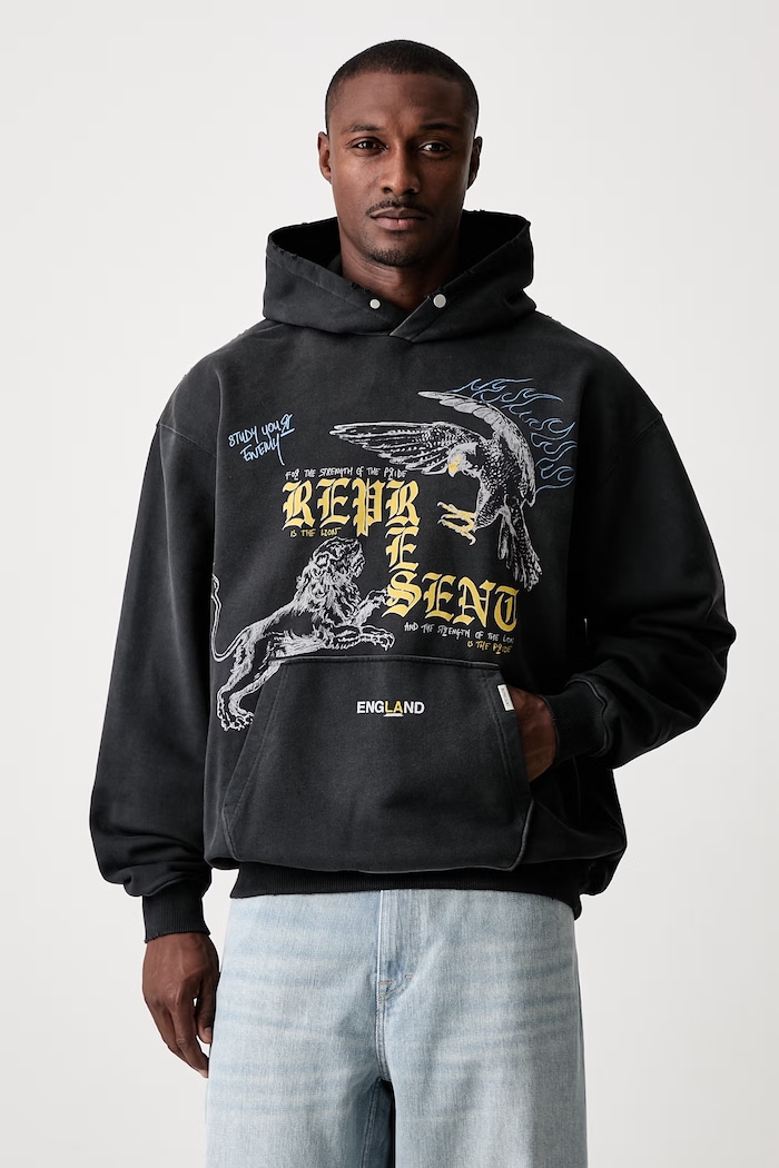 Represent hoodie cotton Men's