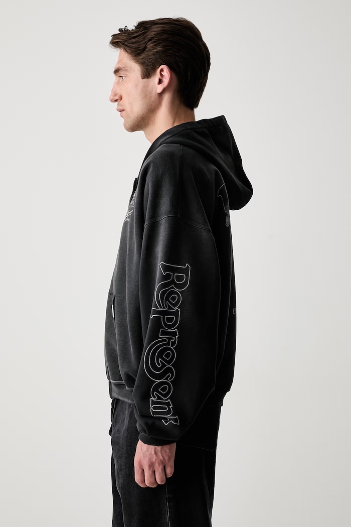 Zip-up hoodie cotton Men's — photo 2