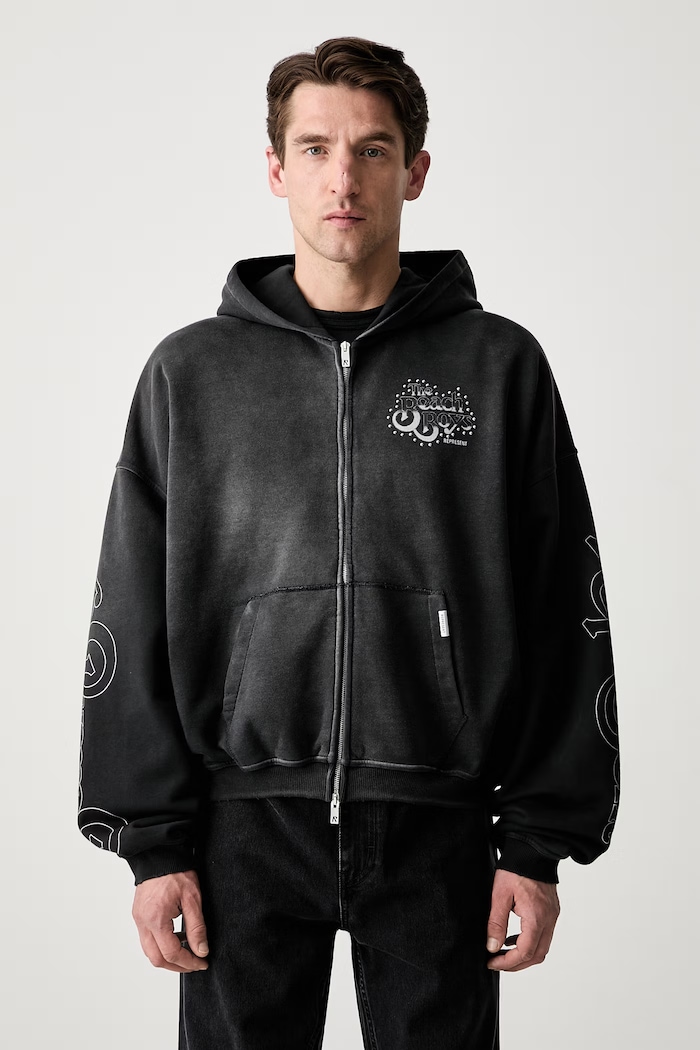 Zip-up hoodie cotton Men's — photo 3