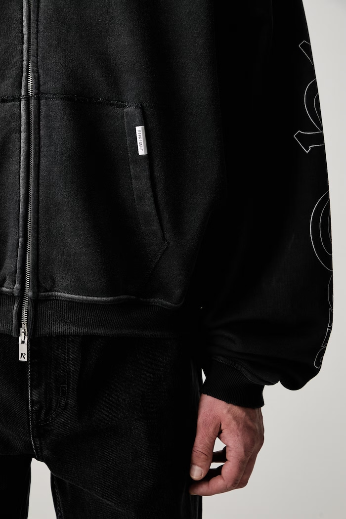Zip-up hoodie cotton Men's — photo 5