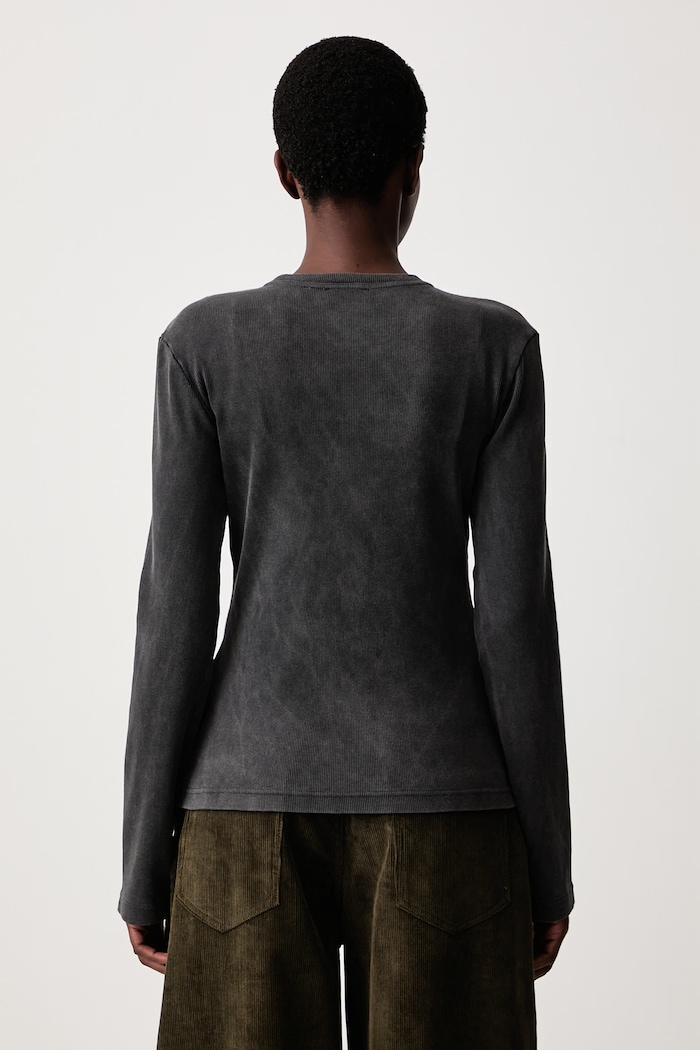 Off-White longsleeve Women's with cotton Off Stamp Rib — photo 3