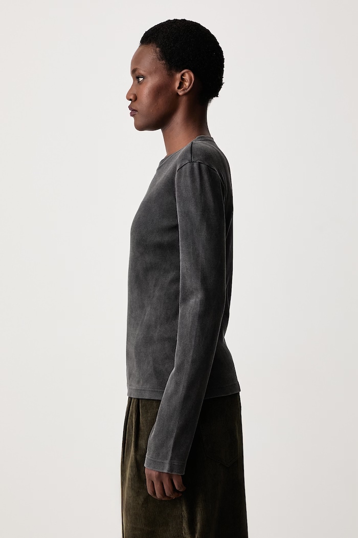 Off-White longsleeve Women's with cotton Off Stamp Rib — photo 4