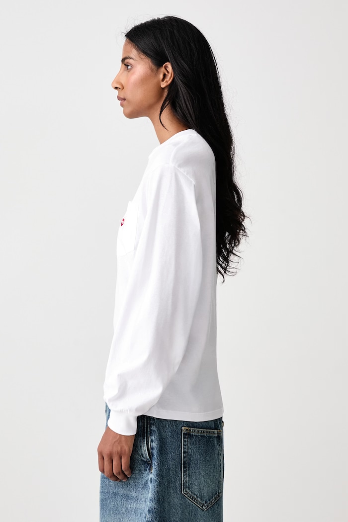 Carhartt WIP t-shirt Women's cotton Pocket Small Heart T-Shirt — photo 4