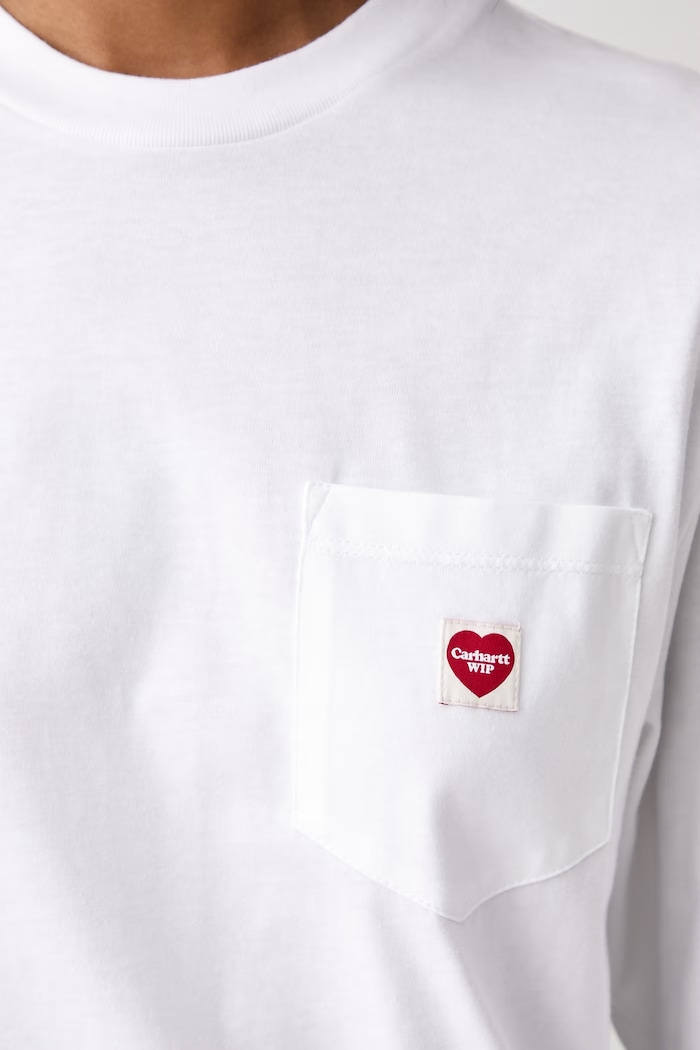 Carhartt WIP t-shirt Women's cotton Pocket Small Heart T-Shirt — photo 6