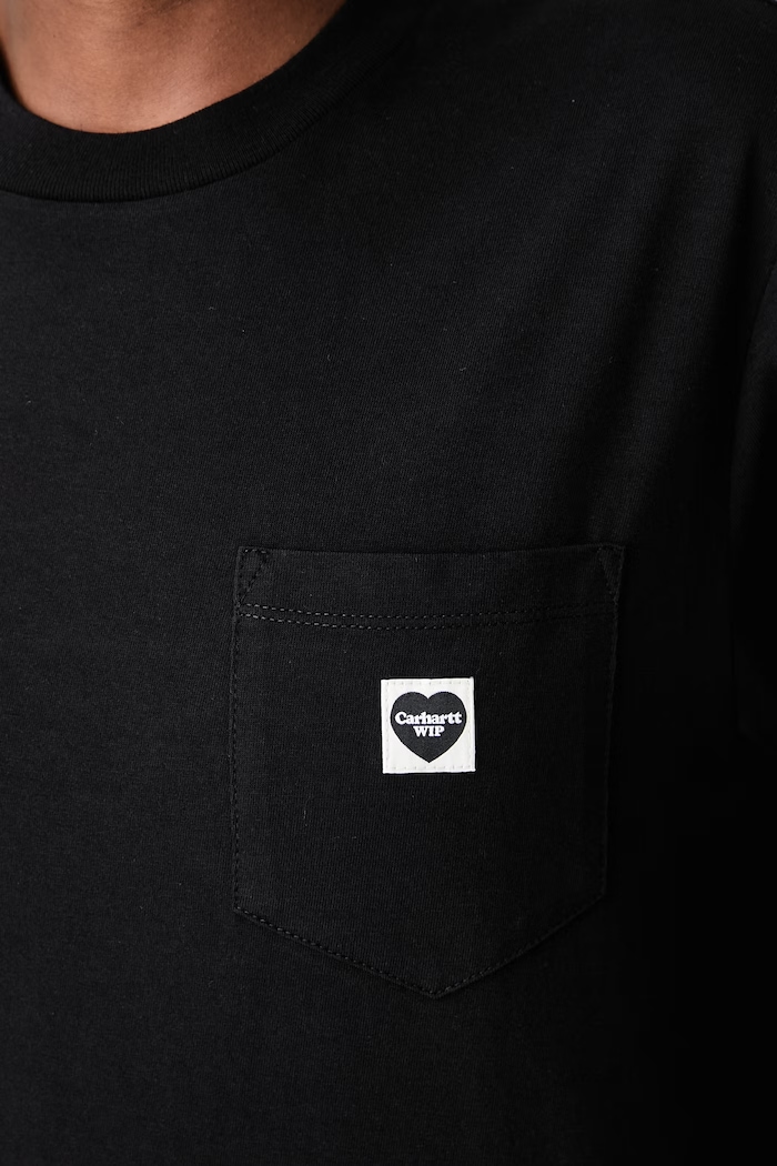 Carhartt WIP t-shirt Women's cotton Pocket Small Heart T-Shirt — photo 6