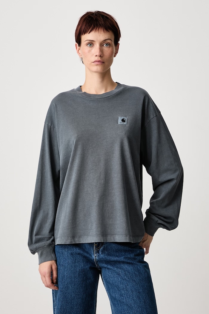 Carhartt WIP longsleeve Men's cotton Nelson T-Shirt