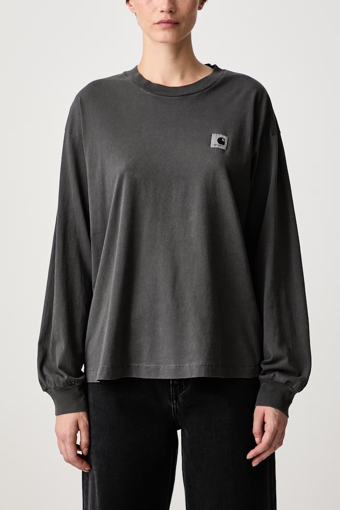 Carhartt WIP longsleeve Men's cotton Nelson T-Shirt — photo 5