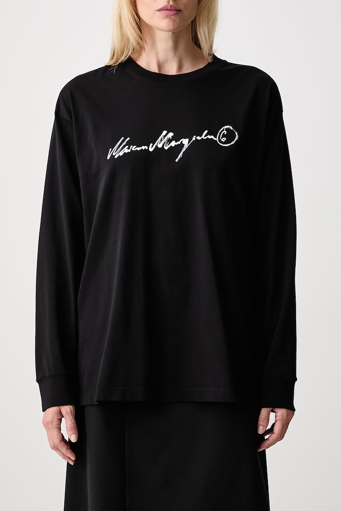 MM6 Maison Margiela longsleeve Women's cotton — photo 5