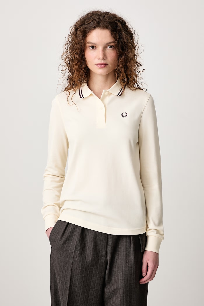 Fred Perry longsleeve Women's cotton