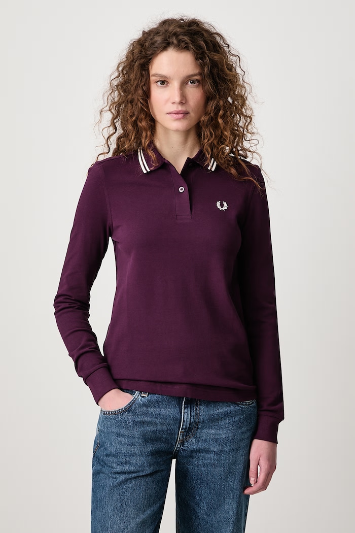 Fred Perry longsleeve Women's cotton