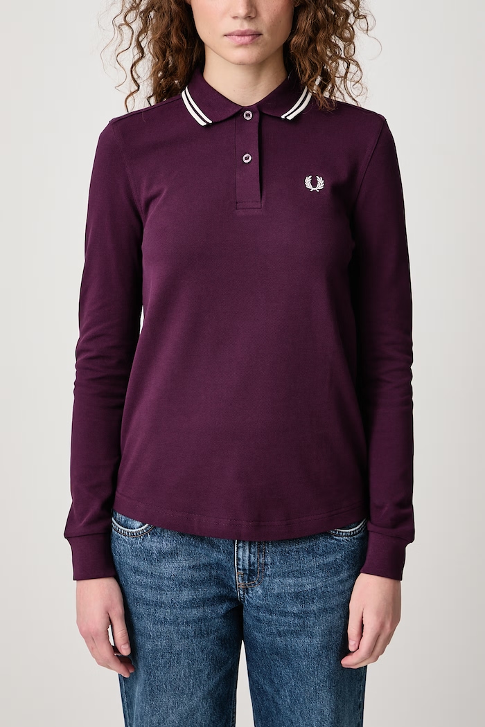 Fred Perry longsleeve Women's cotton — photo 5