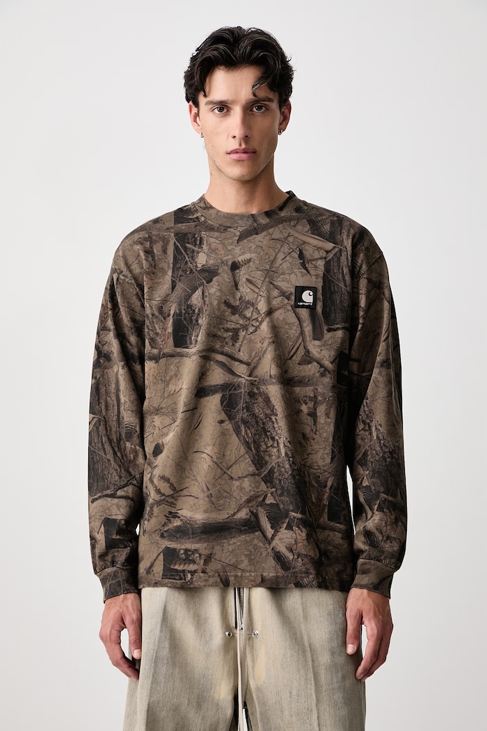 Carhartt WIP Feather Tree T-Shirt longsleeve men's cotton