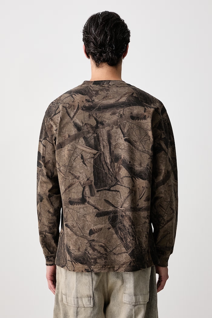 Carhartt WIP Feather Tree T-Shirt longsleeve men's cotton — photo 3