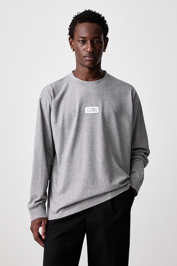 MM6 Maison Margiela longsleeve Men's cotton