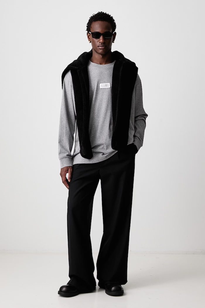 MM6 Maison Margiela longsleeve Men's cotton — photo 2