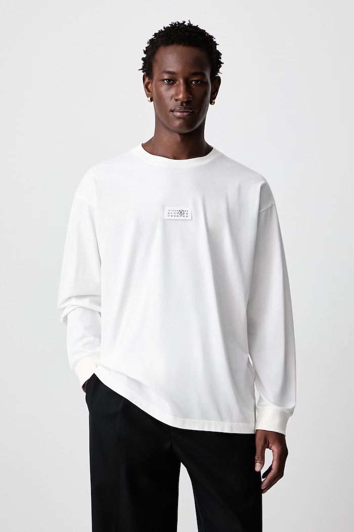 MM6 Maison Margiela longsleeve Men's cotton