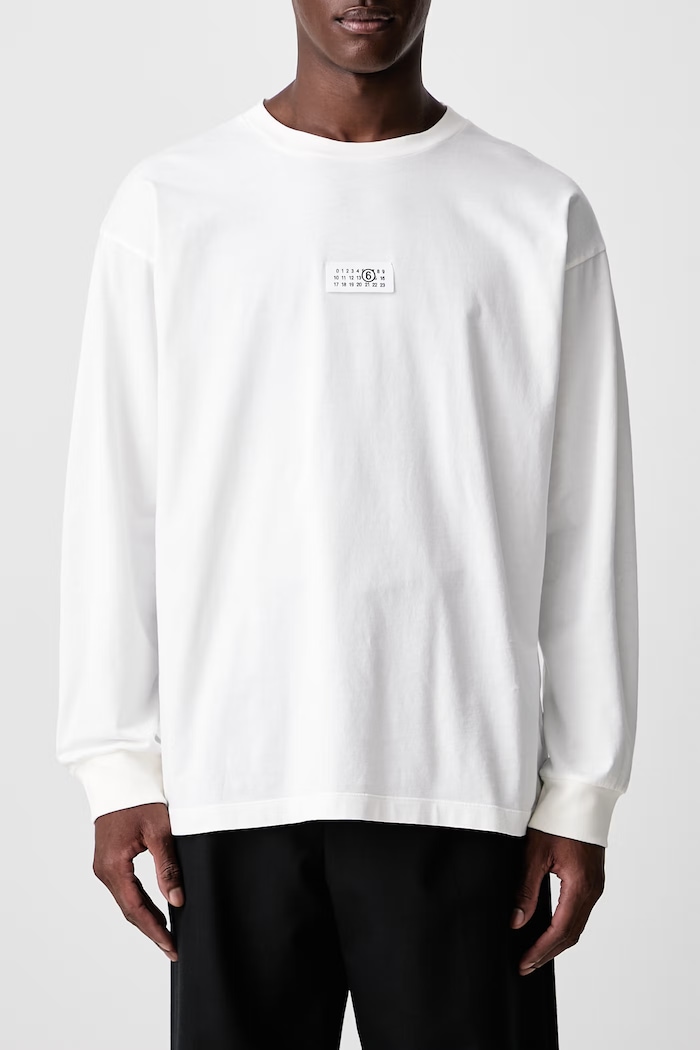 MM6 Maison Margiela longsleeve Men's cotton — photo 5
