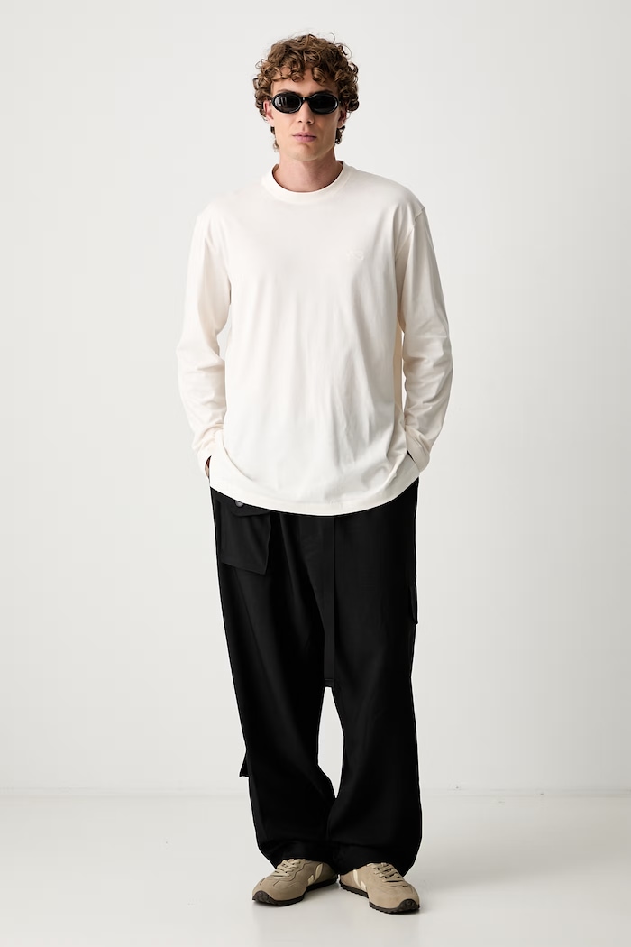 Y-3 U LS TEE longsleeve Men's cotton — photo 6