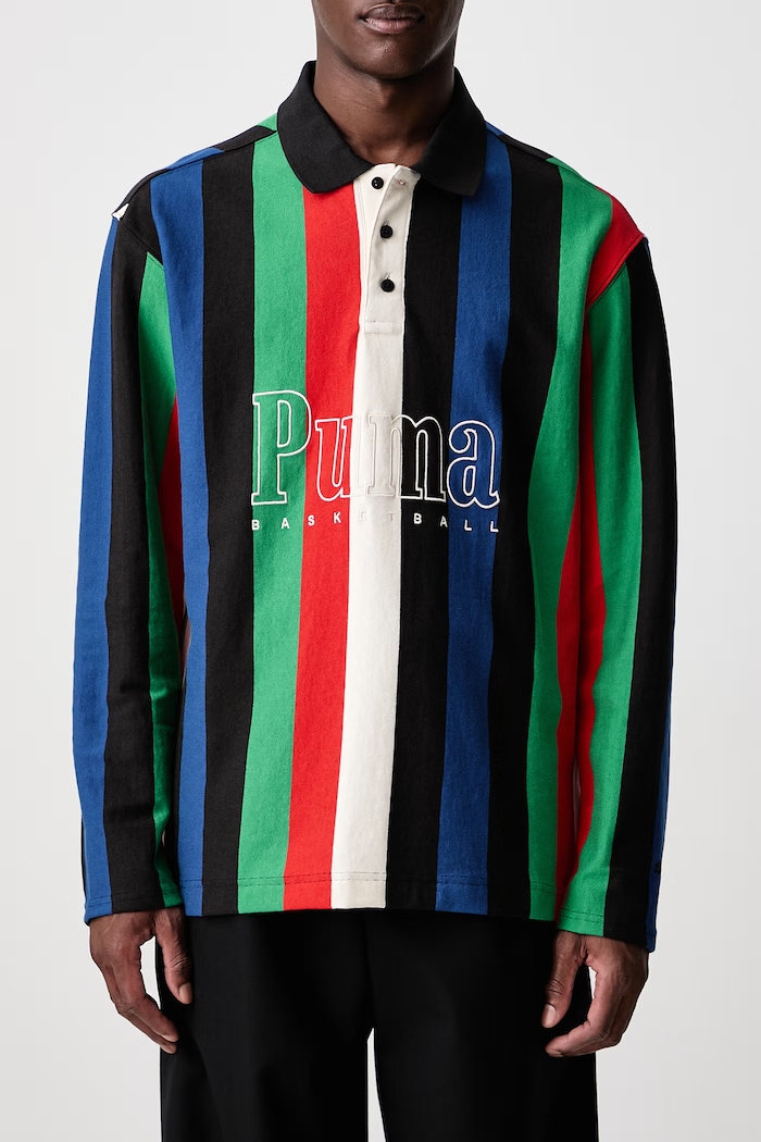 Puma MEMORY LANE Rugby longsleeve Men's cotton — photo 5