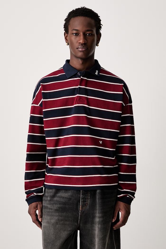 RHUDE longsleeve Men's cotton
