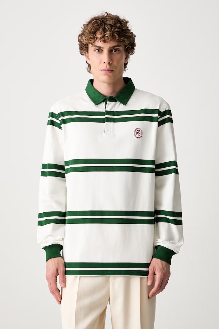 Drôle de Monsieur D Ornament longsleeve men's cotton