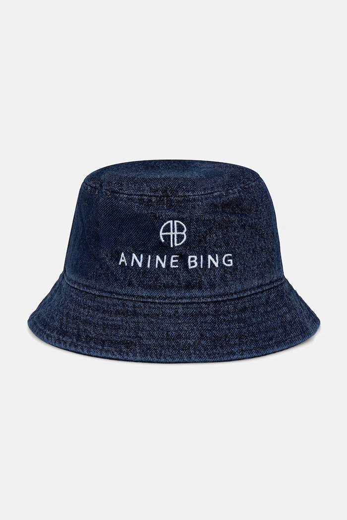 Anine Bing NICKS bucket hat denim Women's