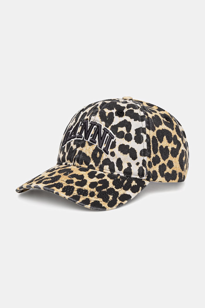 GANNI Women's cotton cap with a visor